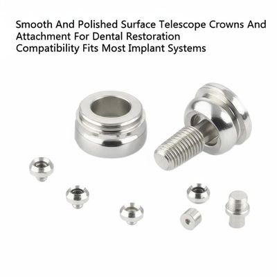 kupować Smooth And Polished Surface Telescope Crowns And Attachment For Dental Restoration Compatibility Fits Most Implant Systems produkcja online